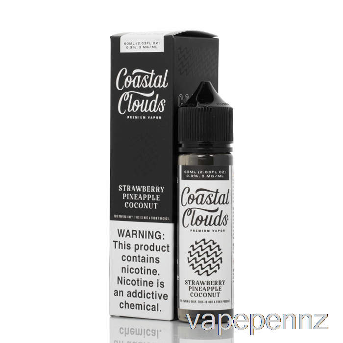 Strawberry Pineapple Coconut - Coastal Clouds Co. - 60mL 6mg VAPE NZ
